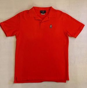 👽Phyco Bunny Radish Orange mens Polo Size 6